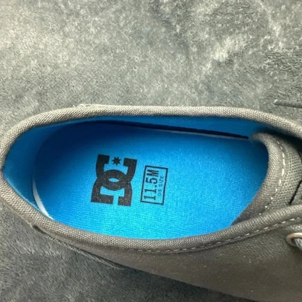 DC Men's Studio C Sneaker Gray  Shoes Size 11.5 New